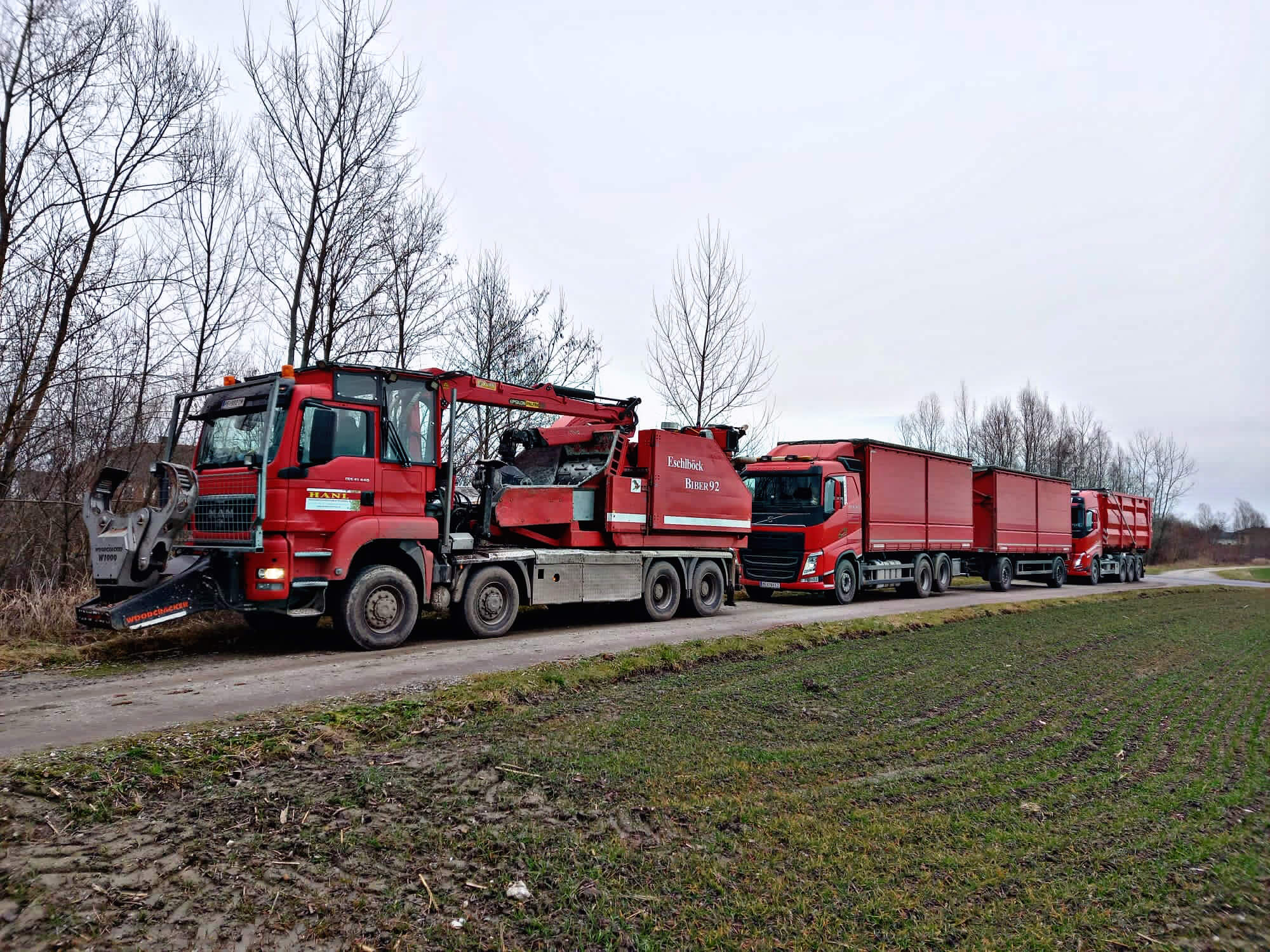 Hackguttransport