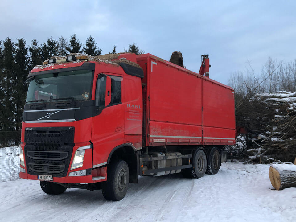 Hackguttransport
