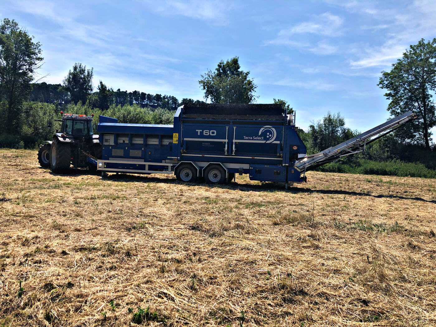 Mobile Siebanlage